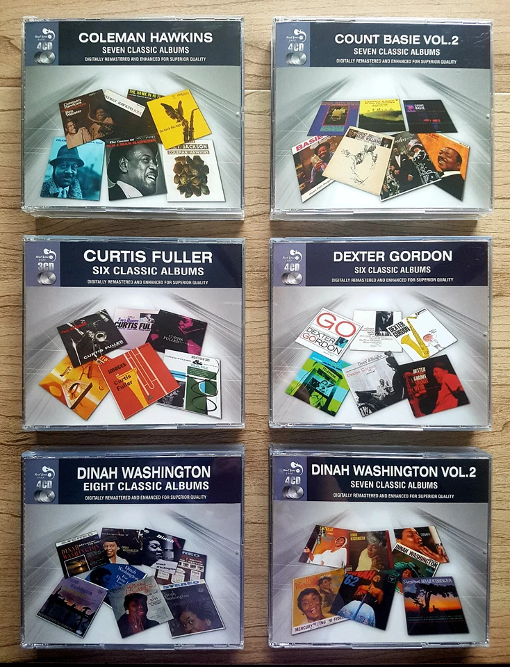 REAL GONE JAZZ MUSIC BOX SETS / COOL JAZZ & HARD BOP (EXCELLENT CONDITION) - Image 3 of 4