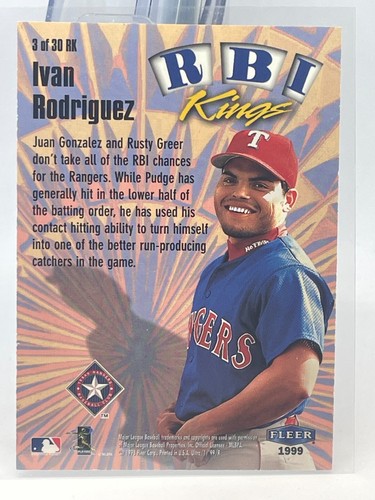 1999 Fleer Ultra Baseball RBI Kings you pick - Bild 4 von 48