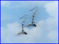 3-Bladed Prop Aircraft Earrings Airplane Aviatrix 99's Made in the USA
