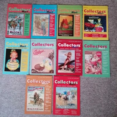 Collectors Mart Vintage Magazine Bundle x10 - 1995, 1996, 1997