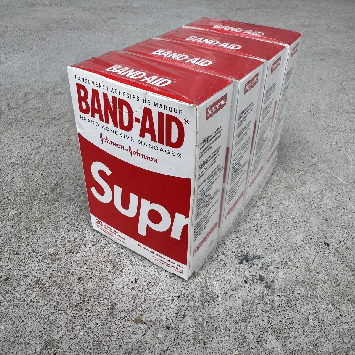 Supreme Band aid 国内未発売 19SS Supreme Band aid 国内未発売 19SS 6箱セット 【公式通販】