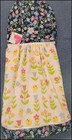 *NEW*Handmade 'Spring Chicks & Flowers!' Hanging Kitchen Hand Towel #3420