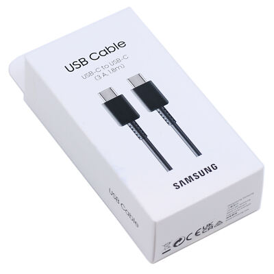 Original Samsung Schnell Ladekabel USB-C 1,8m 25W Galaxy A23, A24, A25, A30