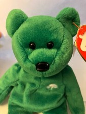 1997 Ty Beanie Baby Erin with PE pellets and tush tag stamp