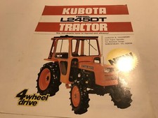 Kubota Dieselschlepper L245DT 1983 Original Verkaufswerbung Prospekt