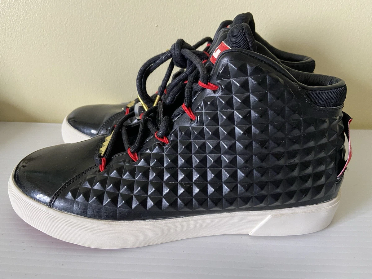 Nike LeBron 12 NSW Lifestyle QS Black Challenge Red | eBay