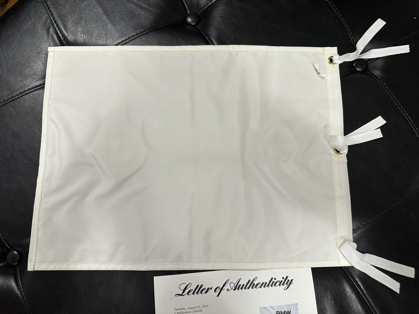 RORY MCILROY Autographed 2012 BMW CHAMPIONSHIP Signed flag PSA/DNA COA LOA view 9