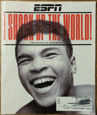 Espn I Shook Up The World Muhammad Ali 16 Issue For Sale Online Ebay