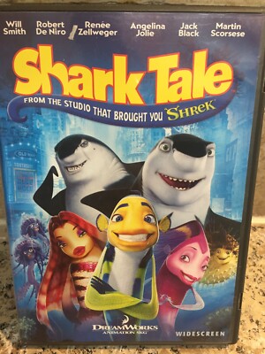 Shark Tale DVD / Robert DeNiro, Will Smith / Ships free Same Day with Tracking