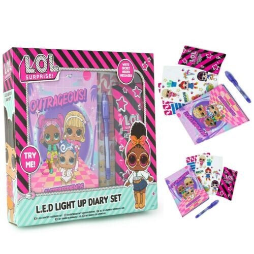 Surprise! Light Up Diary Diary Activity Design Your Own