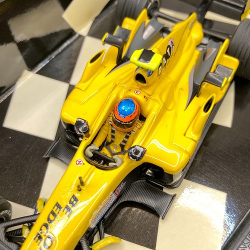 MINICHAMPS 1/43 Jordan Toyota EJ14 Timo Glock 3rd Driver 400040039 - Picture 8 of 13
