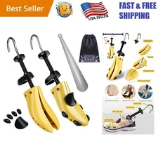 4-Way Shoe Expander for US Sizes 9.5-13 - Adjustable & Durable Design