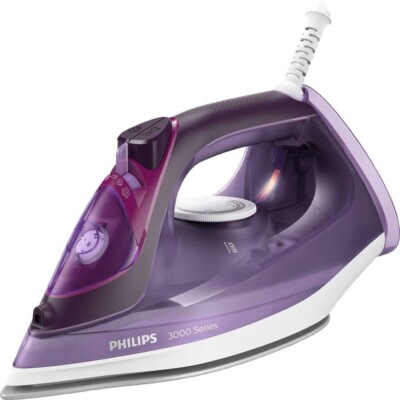 Philips DST3041/30 Dampfbügeleisen Tropf-Stopp-System Antikalkfunktion lila