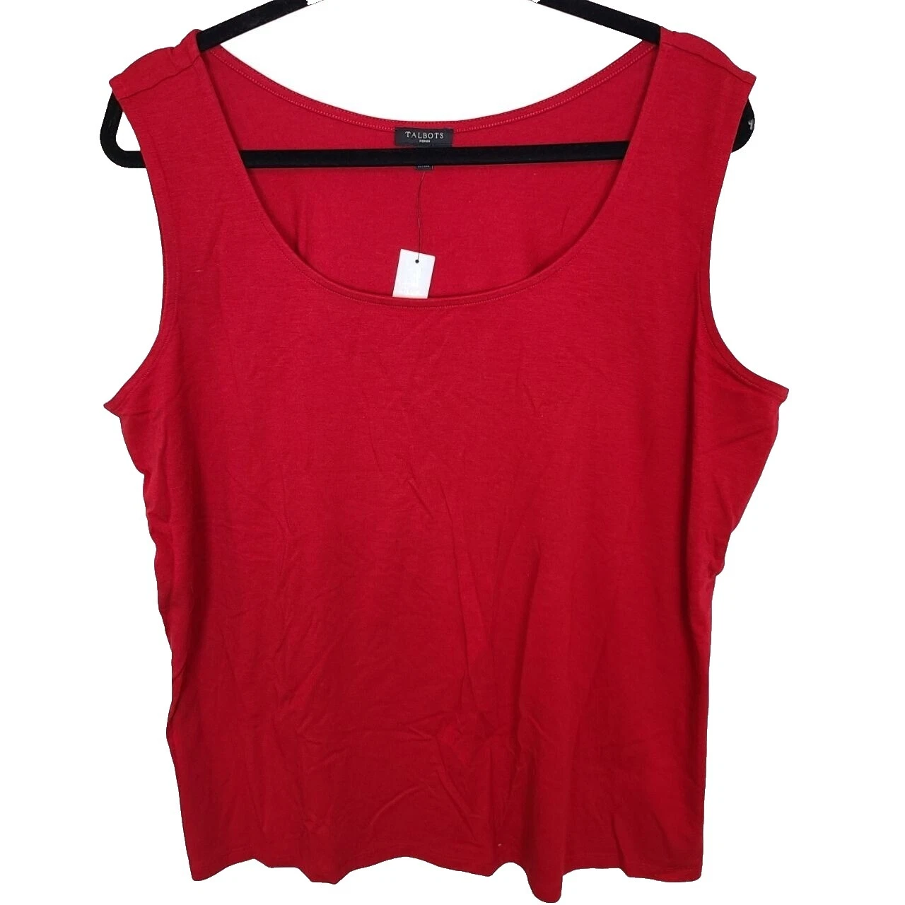 Camisetas sin mangas sólido Talbots Casual para Mujeres