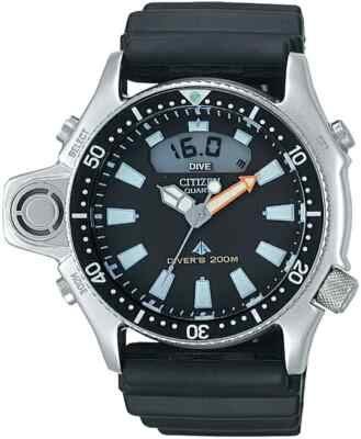 CITIZEN JP2000-08E デプスメーター 復刻 シチズン ダイバー Citizen JP2000-08E Promaster Aqualand Digital Black Dial