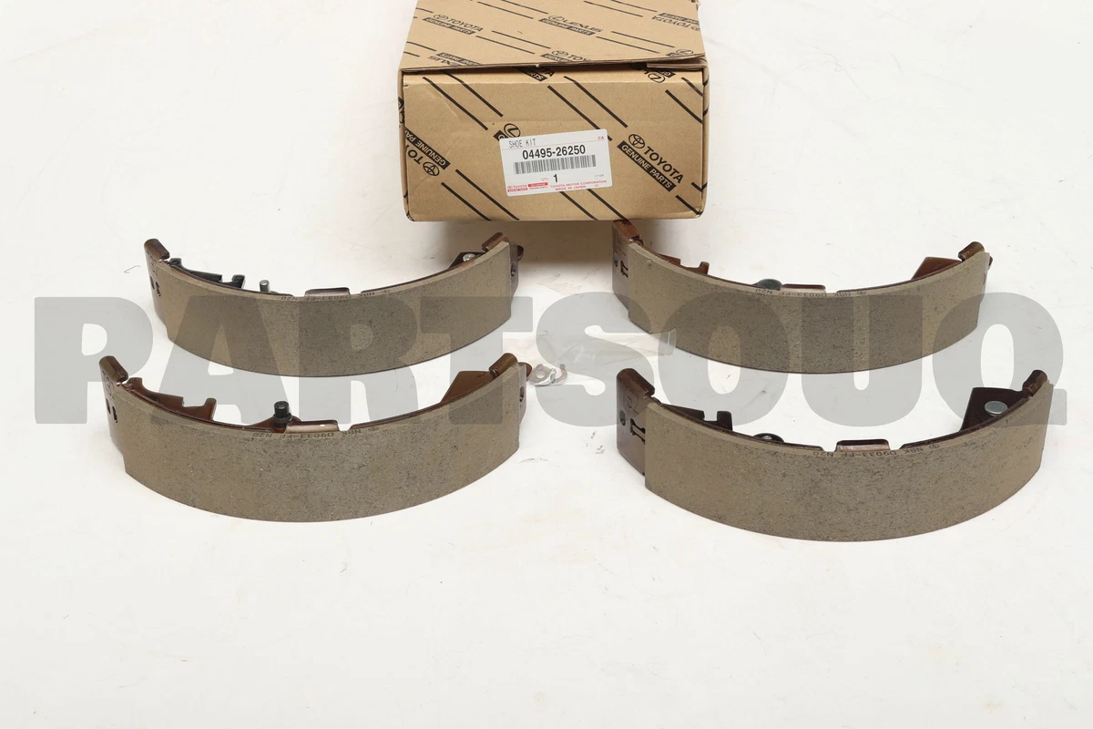 0449526250 Genuine Toyota SHOE KIT, BRAKE, RR 04495-26250 | eBay 