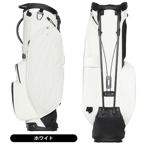 G/FORE × VESSEL Transporter Tour Carry Stand Golf Bag 9.0 White F/S ...