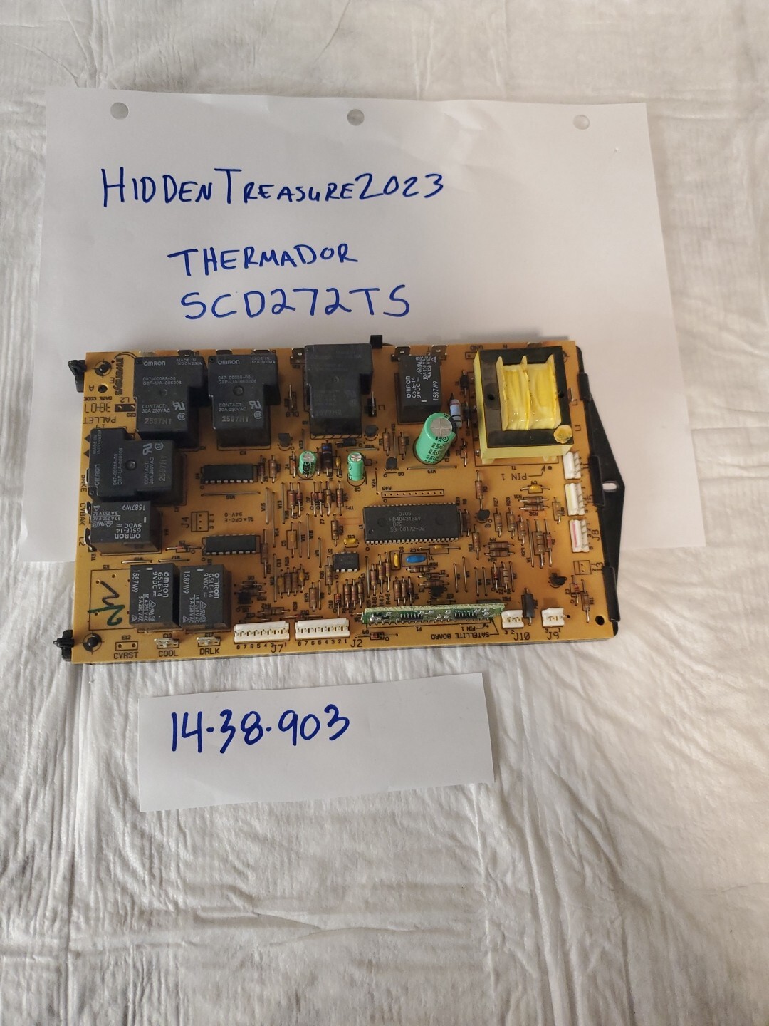 Genuine THERMADOR BuiltIn Douvle Oven, Relay Board 1438903 100