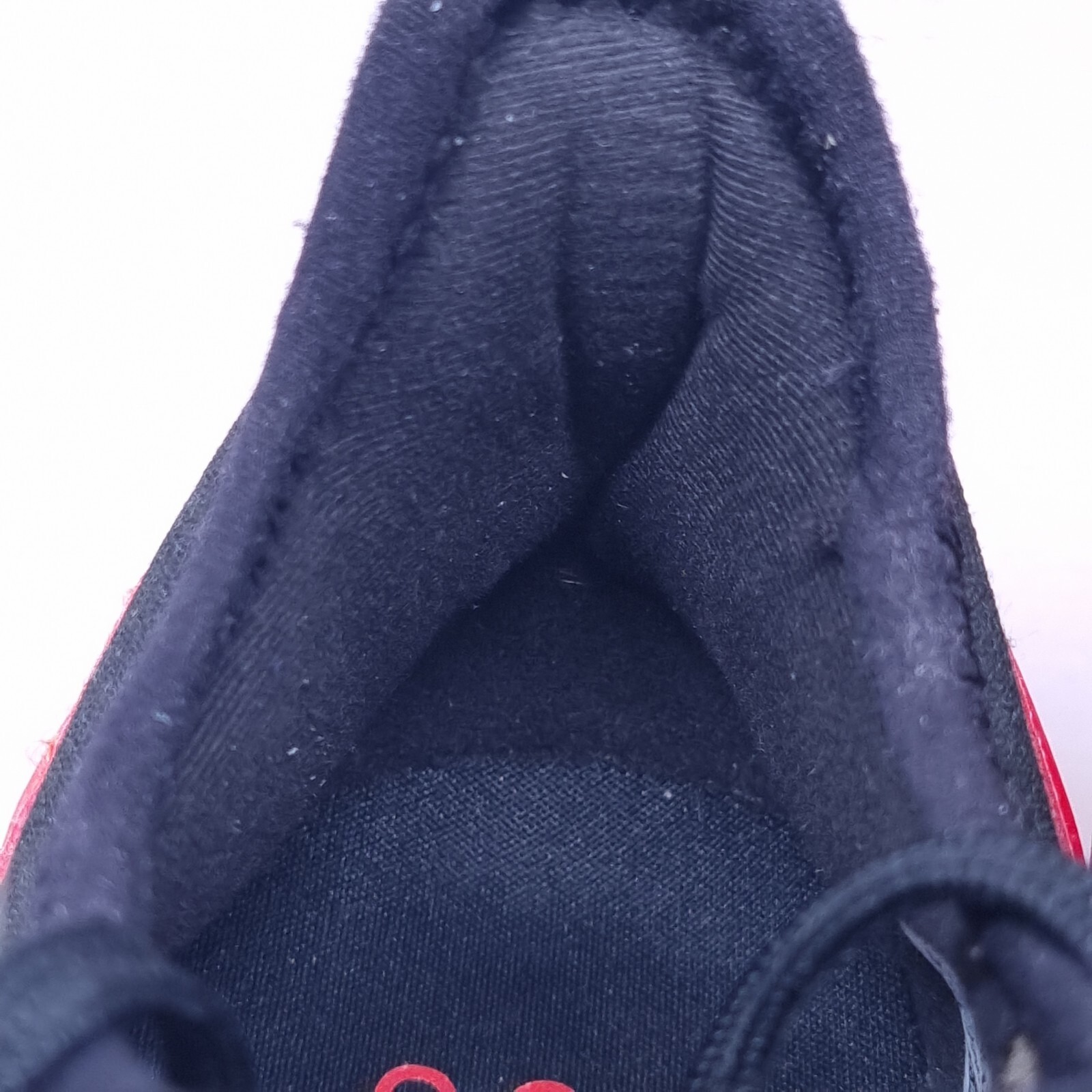 Adidas Predator UK Size 7 Football Boots Demon Scale Red Black Moulded