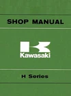 Kawasaki service manual 1972, 1973, 1974 & 1975 H2 750cc triple
