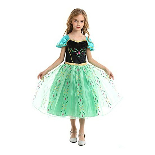 Girls Princess Cinderella Rapunzel Belle Fancy Dress Up Party Birthday Costume - Picture 53 of 161