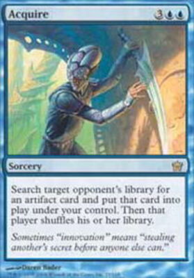 Acquire - Foil LP, English MTG Fifth Dawn
