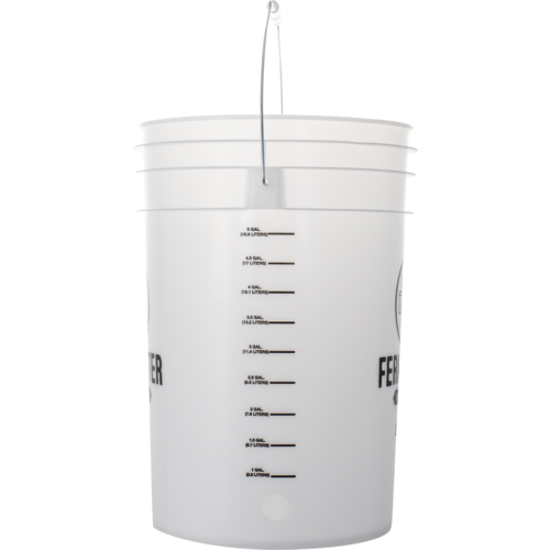 6.5 Gallon Ported Fermenting Bucket w Lid & Spigot Food Grade Brewing