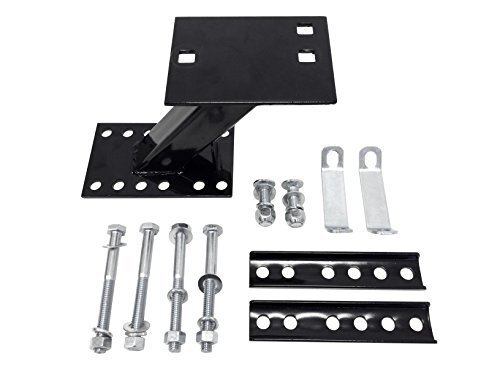 Trailer Spare Carrier Tire Locking Bracket Wheel Mount Boat Powder Coat Camper - Picture 3 of 6
