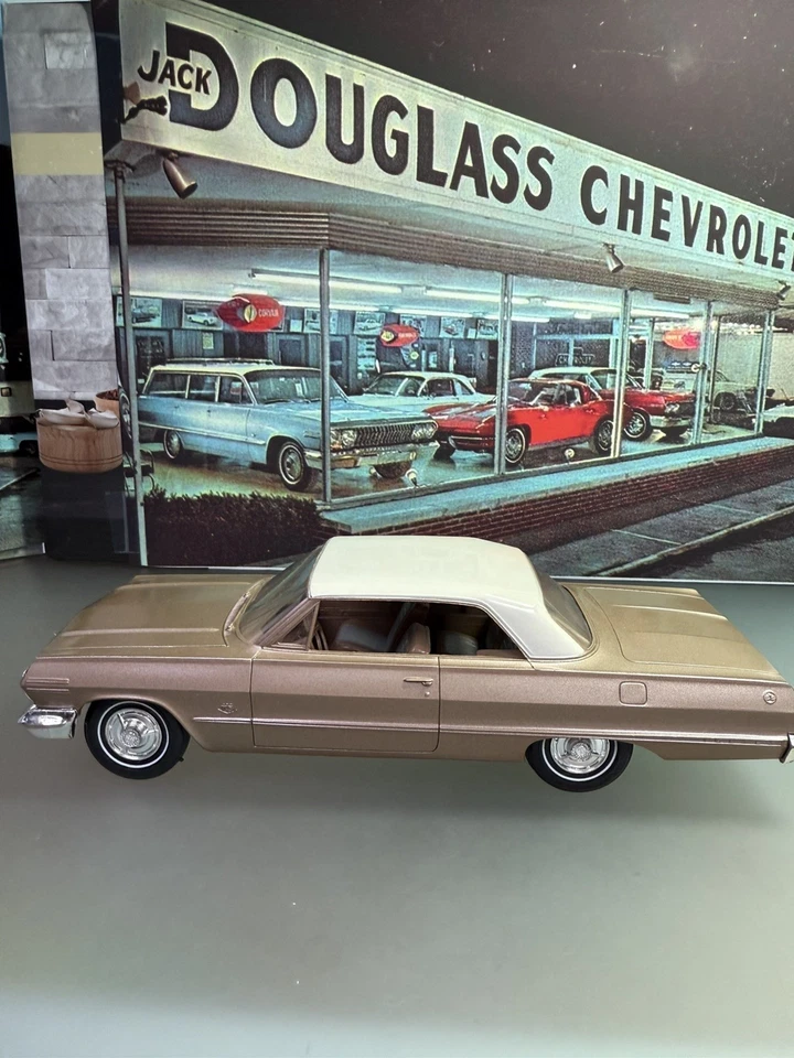 Chevrolet Impala SS 1963 concesionario promocional modelo Chevy como nuevo Foto 4 de 4