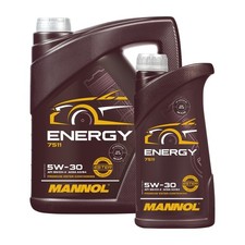 MANNOL Energy 5W-30 Motoröl, ACEA A3/B4, API SN/CH-4, BMW LL-98, 6 Liter MANNOL Energy 5W-30 Motoröl, ACEA A3/B4, API SN/CH-4, BMW LL-98, 6 Liter