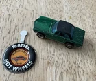 EX 1969 Mattel Mercedes 280SL Hot Wheels Redline w/ Black Roof & Brown Interior
