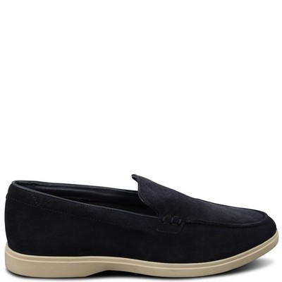 CLARKS - Herren Halbschuh blau Wildleder