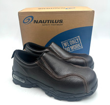 Nautilus N1621 Steel Safety Toe NEW Women's Walking/Work Shoe Brown Multiple Szs