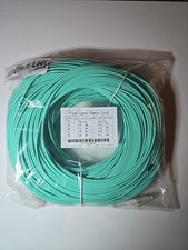 OM3 LC to LC Fiber Optic Patch Cable Multi-Mode Jumper Duplex 0.2 100 meters NEW
