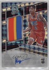 2023-24 Spectra Rookie Jersey Interstellar Prizm 17/49 Keyontae Johnson Auto 1o2