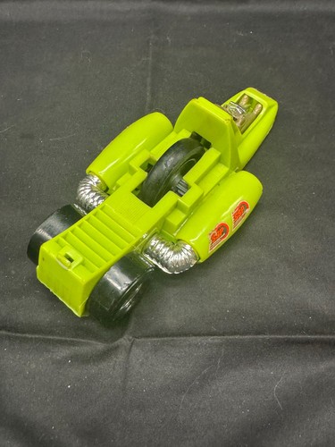 Par de coches verdes Kenner Super Sonic Power Racers años 70 de colección - Imagen 8 de 10