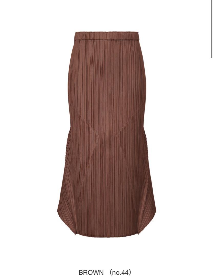 PLEATS PLEASE  新品未使用 スカート  size３ PLEATS PLEASE ISSEY MIYAKE Skirt brown 3 New | eBay