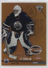 2001-02 Pacific Private Stock Titanium Draft Edition /780 Ty Conklin #129 01qm