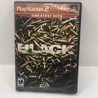 Black - Sony PlayStation 2 W Manual Greatest Hits Tested Working