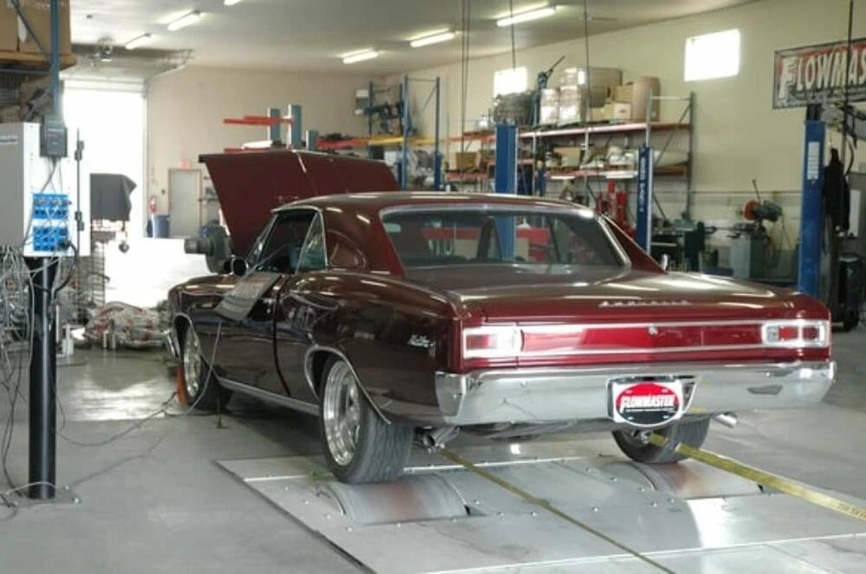 1964-1967 Chevrolet Chevelle Header-back Exhaust System Flowmaster American Thun Foto 2 de 4