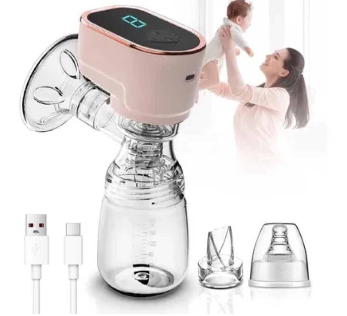 Tire-lait électrique maternel blanc à 3 modes pour allaitement serein