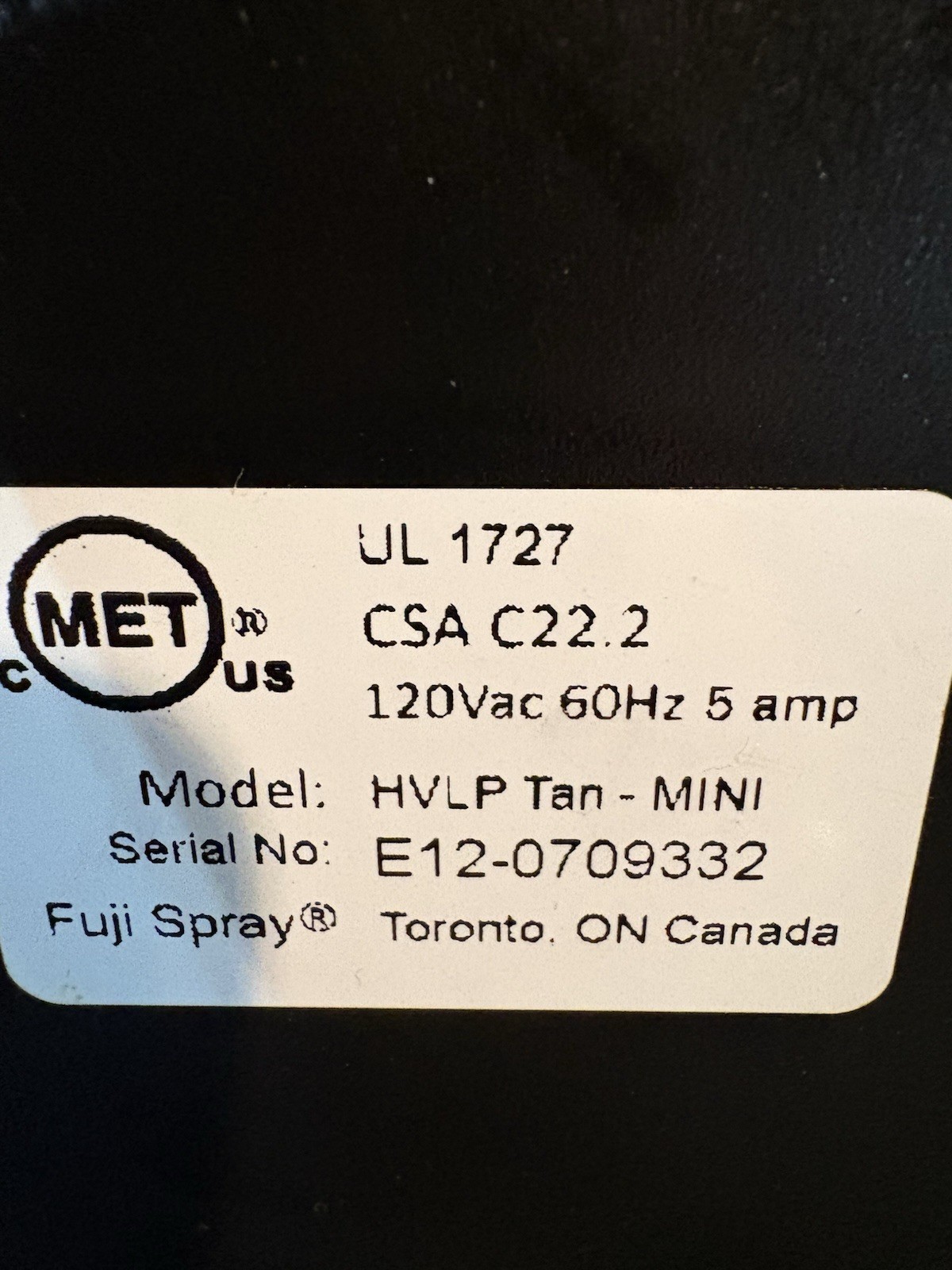 Fuji Tan-MINI HVLP Sunless Tanning Kit 2012