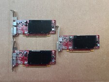 LOT OF 3 AMD B170 109-B17031-00 PCIe DVI TV-Out Video card