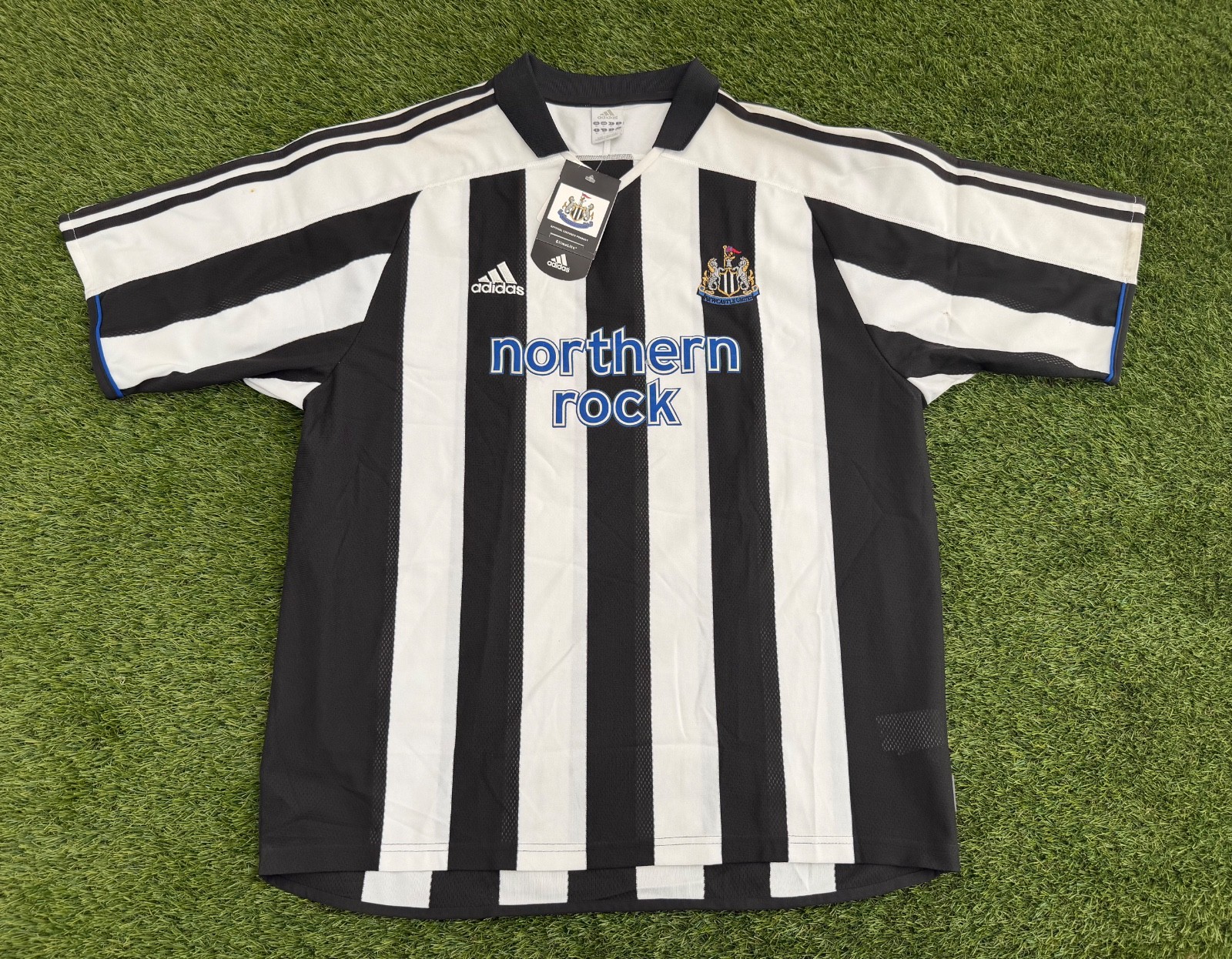 Vintage Adidas 2004 Deadstock Newcastle United FC Authentic Men's Soccer Jersey