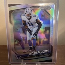 2025 Panini Prizm Micah Parsons Silver Prizm #98!💥