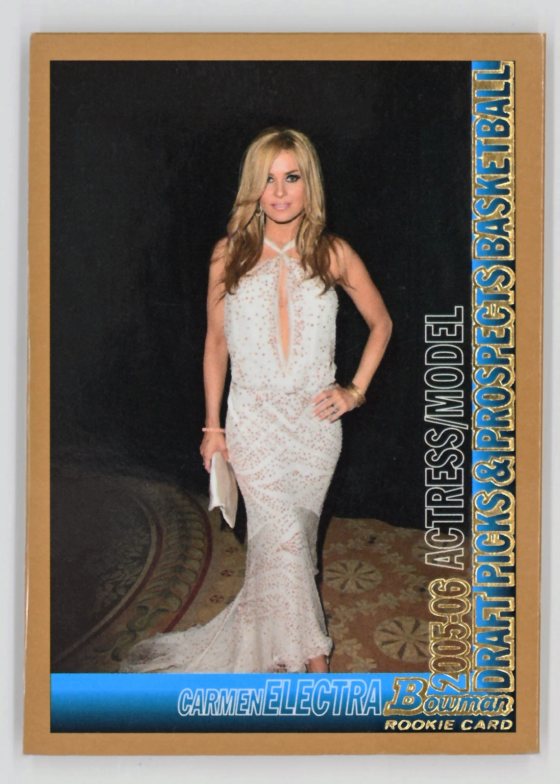 Carmen Electra trading card