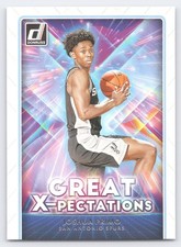 2021-22 Donruss Basketball Joshua Primo Great X-Pectations Rookie #3 Spurs