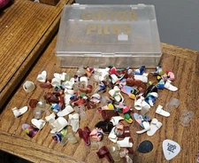 Guitar Finger Pick lot of 98 picks