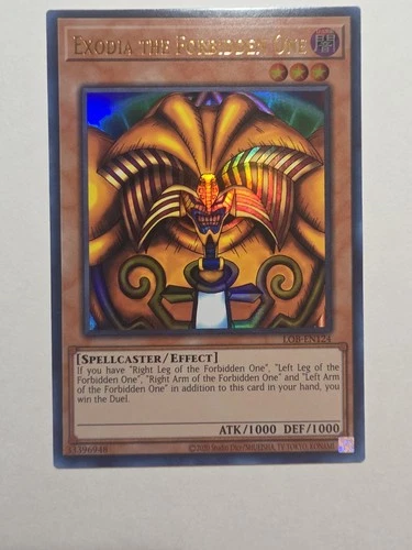 Exodia the Forbidden One LOB-EN124  (25th Anniversary Edition) Unlimited