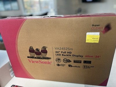 24 In Full HD LED Backlit Display ViewSonic Monitor
